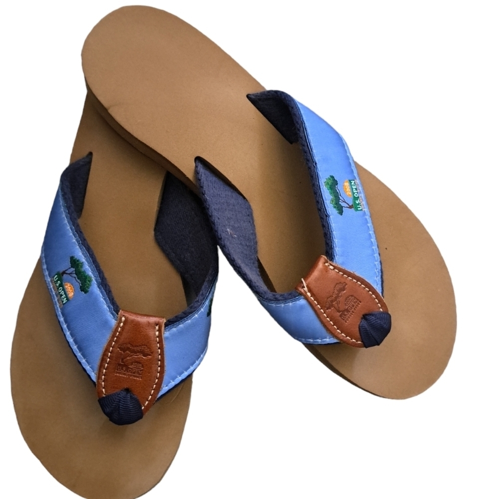 2008 US OPEN TORREY PINES golf sandals flip flops beach coastal lightweight M-L